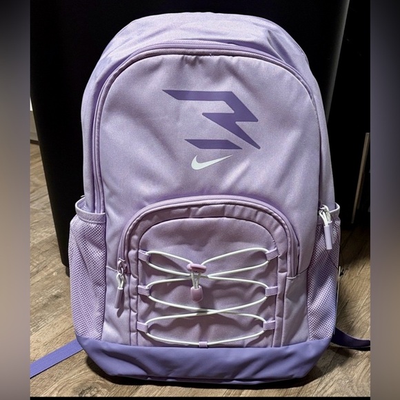 Nike Hydrangeas 3 Brand Backpack,3 zip compartment,padded laptop,bottle slots + - Picture 13 of 13